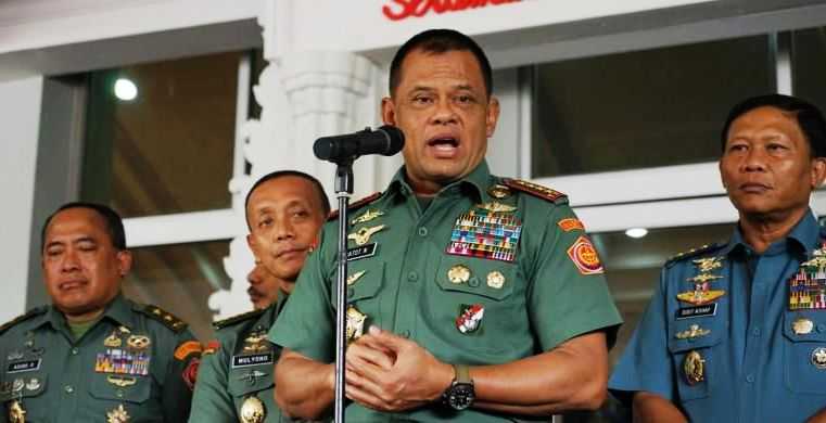 Panglima TNI Jenderal Gatot Nurmantyo (Kompas)