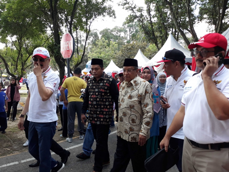 Duta Besar Rusdi Kirana bersama Ketua PBNU Said Aqil Siradj. Dok. Foto/TH Salengke