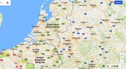 Peta Belanda (Google Map)