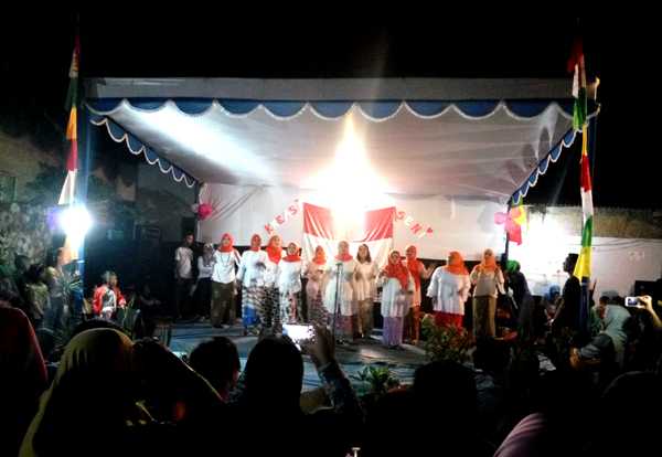 Perayaan HUT RI Ke-72 di RT.01 RW.08 Kelurahan Cibabat Kecamatan Cimahi Utara (Sumber foto: J.Haryadi)