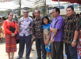 Bersama DubesRI di PNG,bapak Ronald Manik (Dokumentasi Pribadi)