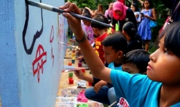 Festival Craft dan Mural Anak (Dokumentasi Pribadi)