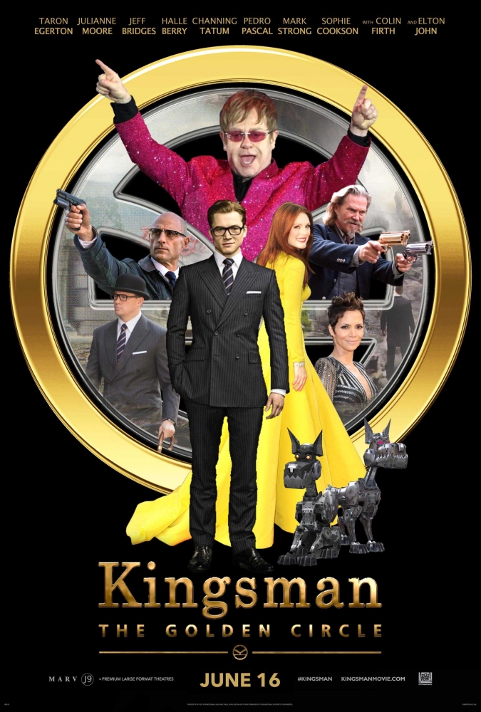 Kehadiran Elton John membuat Kingsman The Golden Circle menjadi menarik (dok : imgur.com)