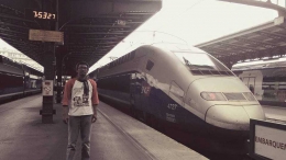 Naik TGV dari Paris Perancis ke Frankfurt Jerman