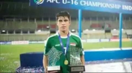 (Mohammed Dawood pemain terbaik Piala Asia U-16/sumber foto dilansir dariThe-AFC)