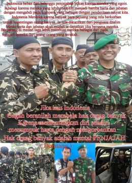 Kami Siap Berjuang Bersama TNI