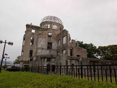 Gedung Korban Bom Atom Hiroshima (Dokpri)