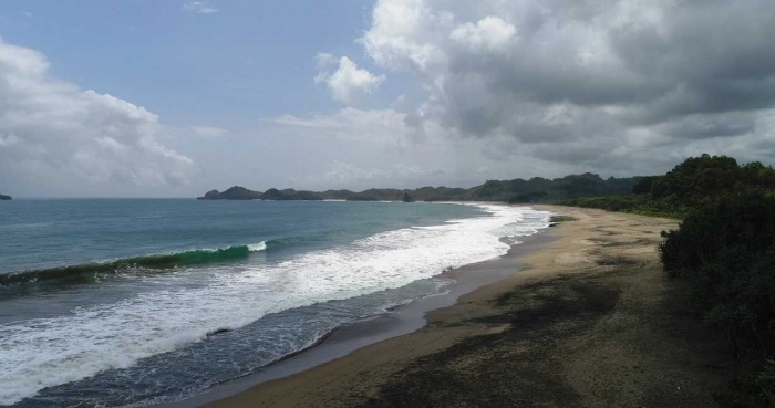 Pantai Ungapan, JLS Malang (koleksi pribadi)