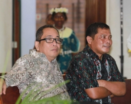 KEHADIRAN PERWAKILAN DARI KBRI PORT MORESBY,BAPAK TANGKUMAN DAN BAPAK ANDREAS