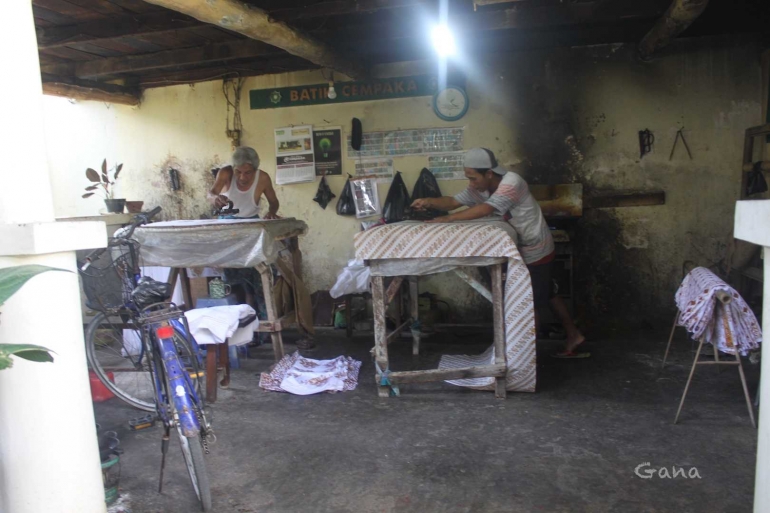 Workshop batik cap (dok-Gana)