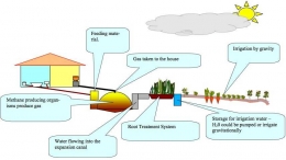 proses biogas (sumber: sswm.info)
