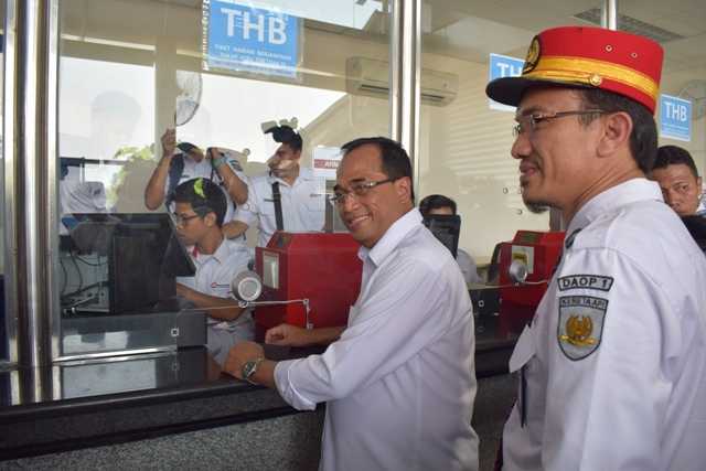 Menhub Budi Karya Sumadi Resmikan Stasiun Bekasi Timur (dokpri)