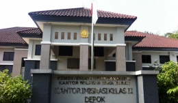 Kantor Imigrasi Depok (Foto: Ardiansyah)