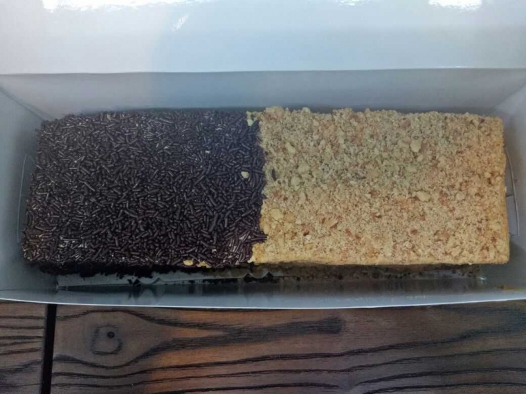 salah satu varian cake C&F oleh oleh bolu Medan (Dokumentasi Pribadi)