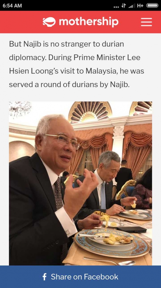 Malaysia Sudah Ekspor Durian, Lah Kita? (Mothership)