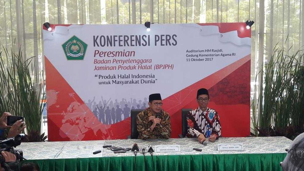 Badan Penyelenggara Jaminan Produk Halal (BPJPH) Diresmikan Kementerian ...