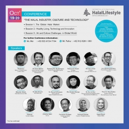 Flyer pembicara yang akan hadir dalam INHALEC 2017 (Gambar: www.twitter.com/lifestyle_halal)