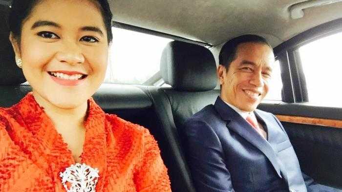 Kahiyang Ayu dan Jokowi (Tribunnews)