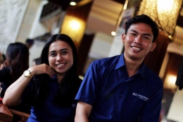 Meriyane Cornelis (eCommerce) dan Yudhi Artawan (Sales Executive) Best Western Kuta Beach / dap