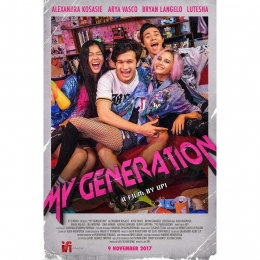 Saksikan film My Generation 9 November mendatang di bioskop-bioskop kesayangan Anda. (Sumber foto: Instagram @mygenerationfilm)