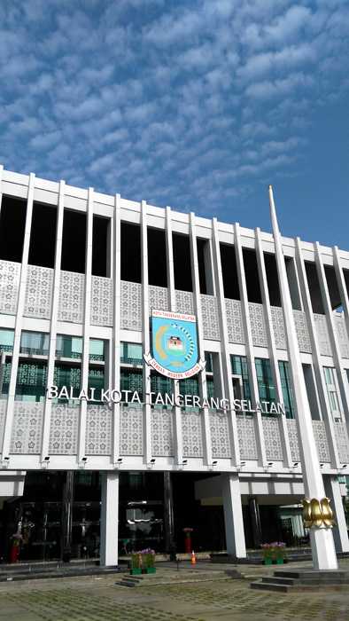 Gedung Balaikota Tangsel di Jalan Parakan, Pamulang Dua. (Foto: Gapey Sandy)