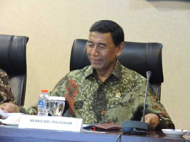 Menteri Koordinator Bidang Politik, Hukum dan HAM. Wiranto (doc. pribadi)