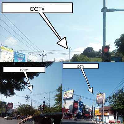 Beberapa CCTV di Kota Semarang (foto : dok.pri)