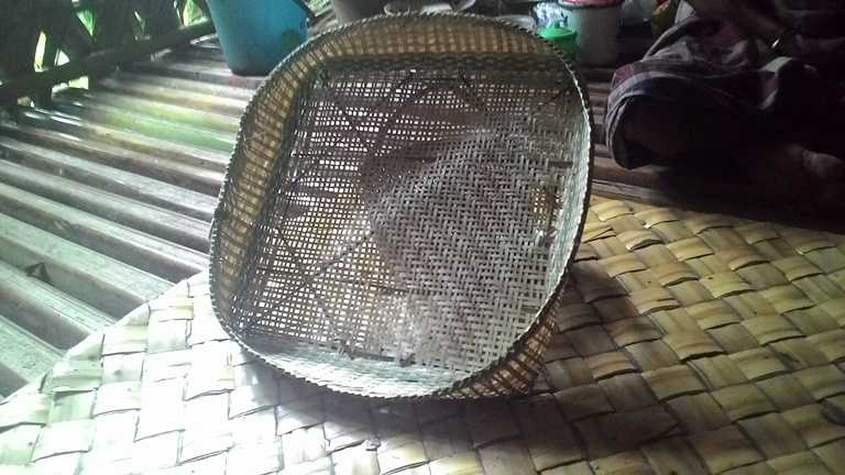 Anyaman karya warga Bati. dokpri
