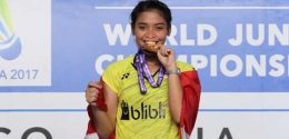 Gregoria Mariska. Gambar: www.badmintonindonesia.org