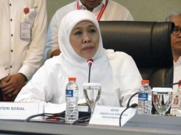Menteri Sosial. Khofifah Indar Parawansa (doc. pribadi)