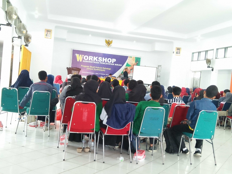 Suasana Workshop Ahwal Syakhsiyah