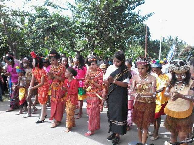 Kemeriahan HUT GKI di Tanah Papua ke-61 di Waisai-Raja Ampat