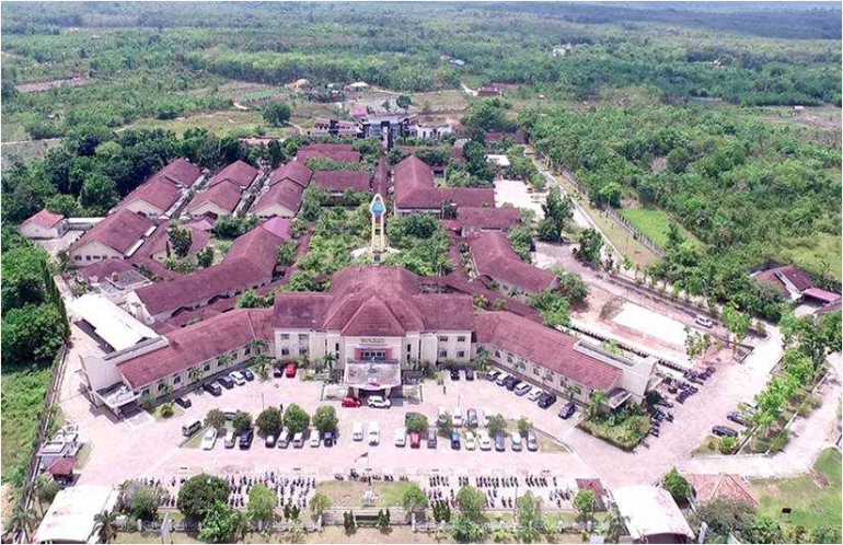 RSUD Kota Prabumulih dari Udara (Dokumentasi Pribadi)