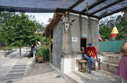Toilet di Kampung Indian Kediri. Dokumentasi pribadi