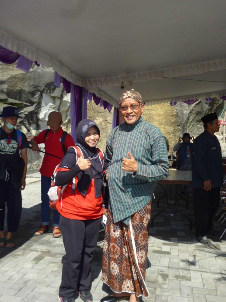 Bersama Bupati Sleman, Pak Sri Purnomo (dokpri)