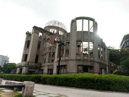 Reruntuhan Gedung Korban Bom Atom (Dokpri)