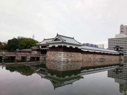 Benteng dan Kanal Mengelilingi Hiroshima Castle (Dokpri)