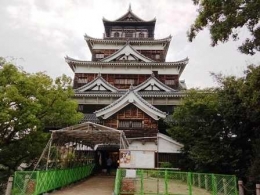 Menara Pandang Hiroshima Castle (Dokpri)