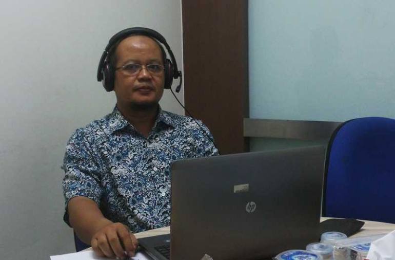 Siaran untuk Kompas TV (Dokumen pribadi)