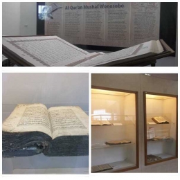 Berbagai koleksi Bayt Al-Qur'an, ada yang butuh penanganan khusus (Dokpri)