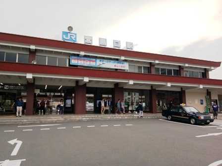 Stasiun Miyajimaguchi (Dokpri)