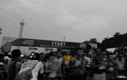 mandiri jakarta marathon 2017 di mulai/ dethazyo