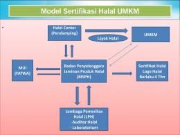 Model sertifikasi halal UMKM (Sumber gambar :https://drive.google.com/file/d/0BxGtVh6hUx8WRE9OUTZOdEx2LVU/view)