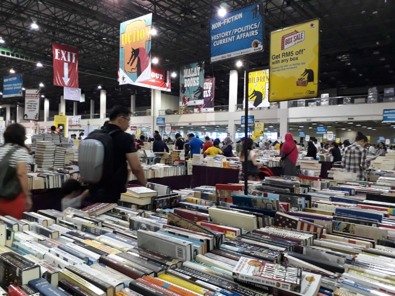 Kuala Lumpur Book Fair 2017. Foto: Dok.Pribadi
