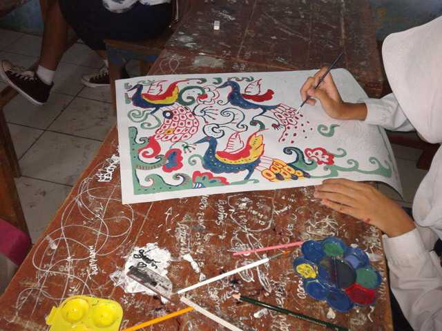 lomba desain batik di unpad (Dokumentasi Pribadi)