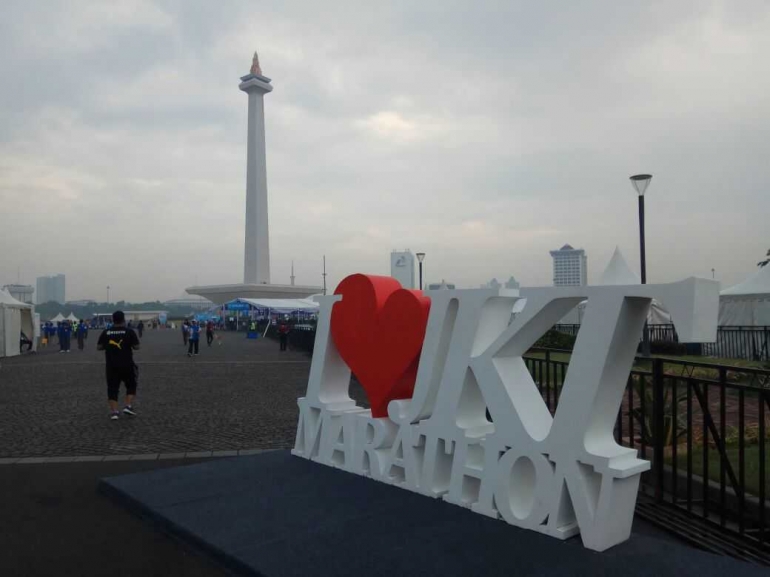 Monas, salah satu landmark ibu kota (dokpri)