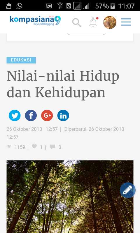 Screenshoot Pribadi