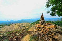 Batu bersusun, mistis/ foto dokpri