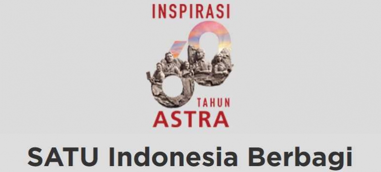 60 Tahun Astra Menginspirasi (Screenshoot dari www.satu-indonesia.com)