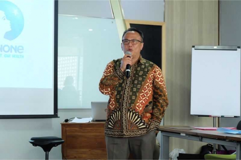 Bapak Arief Mujahidin, perwakilan Danone Indonesia